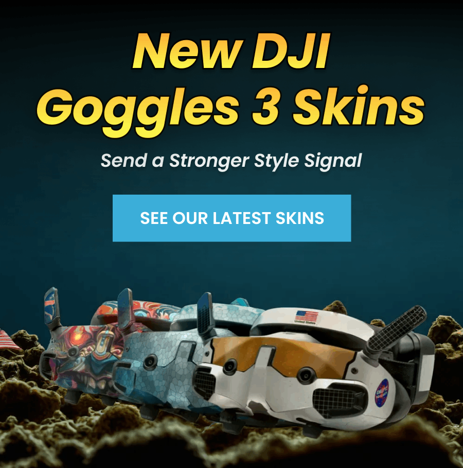 New DJI  Goggles 3 Skins