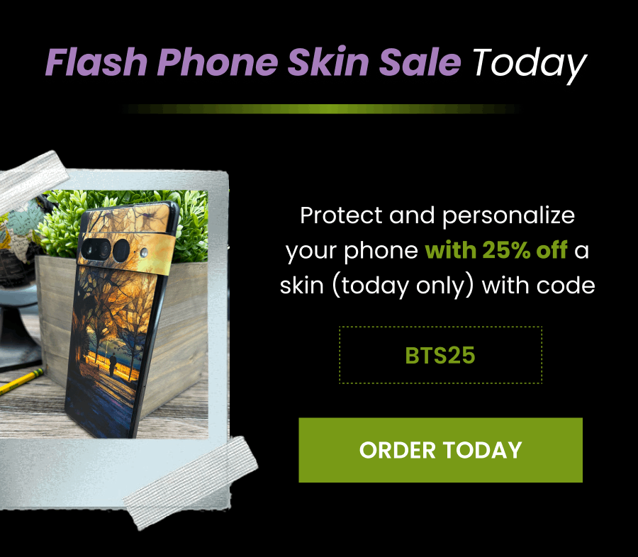 Flash Phone Skin Sale Today