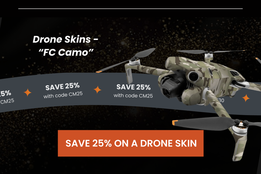 SAVE 25% ON A DRONE SKIN