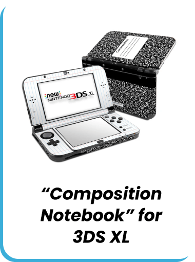 “Composition Notebook” for 3DS XL